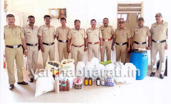 ಮಂಗಳೂರು : ನಕಲಿ ಮದ್ಯ ತಯಾರಿಸುತ್ತಿದ್ದ ಮನೆಗೆ ದಾಳಿ